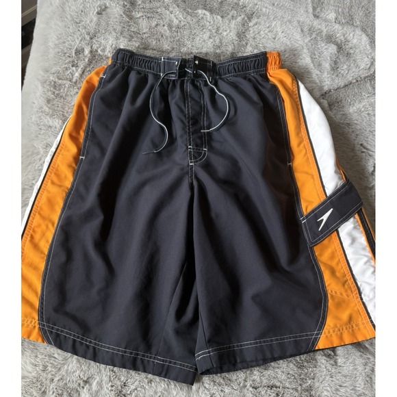 Speedo Mens Lined Swim Trunks Multicolor Size Large - Picture 1 of 4